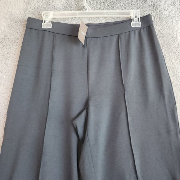 J. Jill Womens Pants Size XL Double Face Jersey Pinktucked Cropped Lavarock - Picture 3 of 13